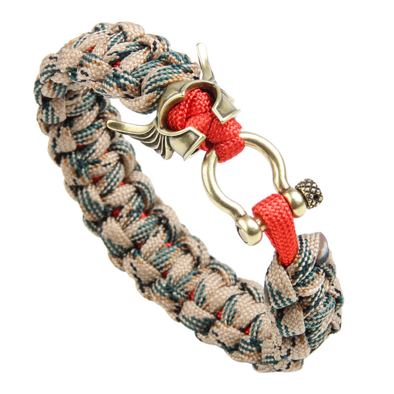 Bracelet De Survie Homme Nylon Rope